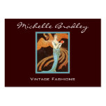 Elegant Art Deco Fashion Business Card Template
