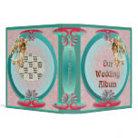 Elegant Art Deco Style Wedding Album Binders