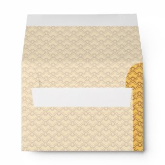 Elegant Art Nouveau A6 Envlopes envelope