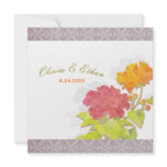 asian, chinese, wedding, red and orange, peony,