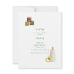 Elegant Baby Invitation