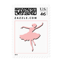 Elegant Ballerina Stamps