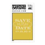 Elegant Bamboo Save the Date Postage
