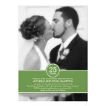 Elegant Band Anniversary Photo Invitation invitations