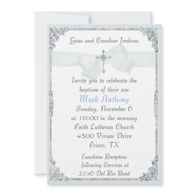 Christening Invitations on Baptism Invitations Christening Invitations
