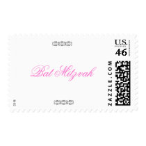 Elegant Bat Mitzvah postage by eMitz_com Elegant Bat Mitzvah postage
