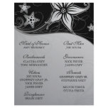 Elegant Beach Destination Wedding Program Letterhead
