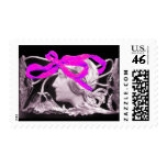 ELEGANT BEAUTY black and white ,pink Stamp