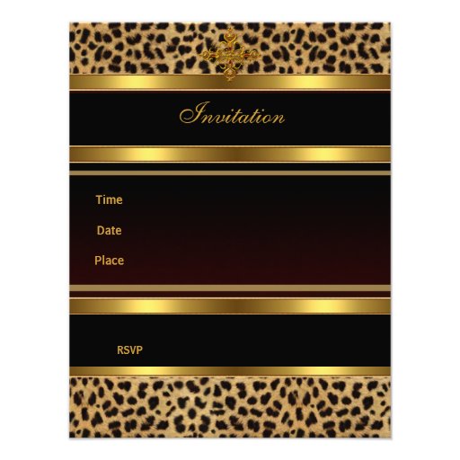 Elegant Black gold Jewel 60th Birthday Invitation