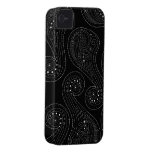 Elegant Black Swirls iPhone 4 Cover