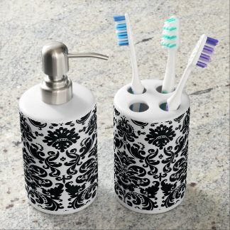 Elegant Damask Bath Sets Elegant Damask Bathroom Sets