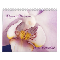 Elegant Blossoms calendars