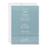 Elegant Blue Bar Mitzvah Invitations