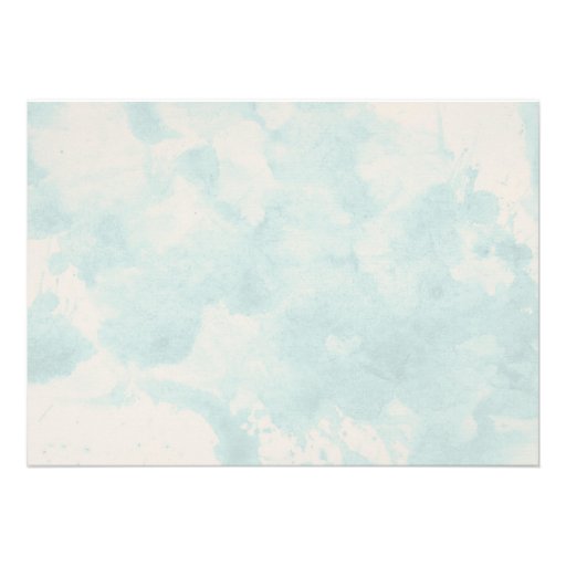 Elegant Blue Bird Bridal Shower Invitations
