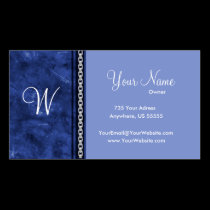 Elegant Blue Grunge Business Cards business cards