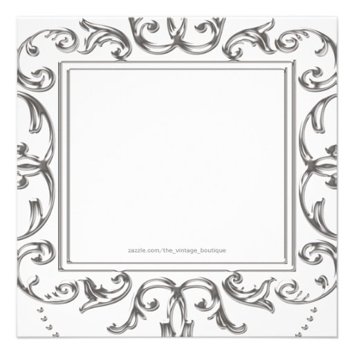 Elegant Blue Prince Baby Shower Personalized Announcements
