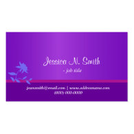 Elegant,blue purple business card. business card template
