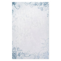 Elegant Blue Vintage Wedding Custom Stationery