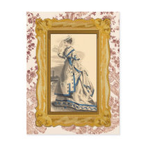 Elegant Bon Voyage Post Card