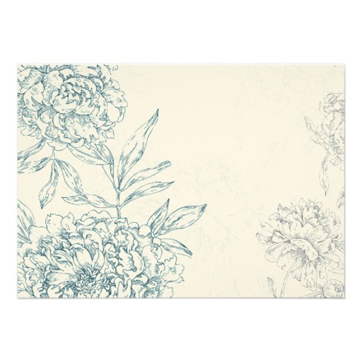 Elegant Botanical Wedding Invitations Jade Cream