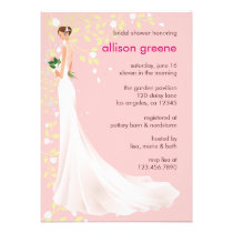 Elegant Bridal Shower Card invitations