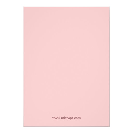Elegant Bridal Shower Card Announcement