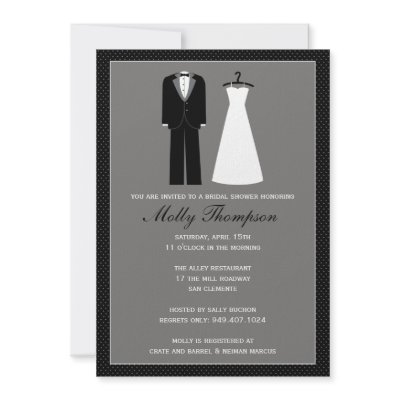 Elegant Bridal Shower Invitation