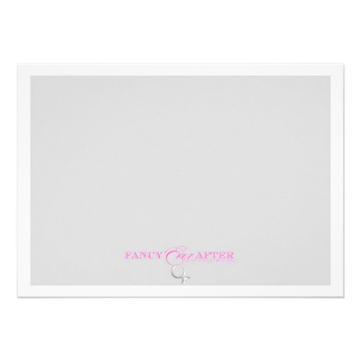 Elegant Bridal Shower Personalized Announcement