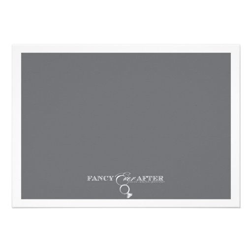 Elegant Bridal Shower Personalized Invitation