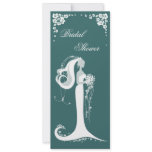 Elegant Bride Bridal Shower Party Announcement