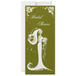 Elegant Bride Bridal Shower Party Announcement