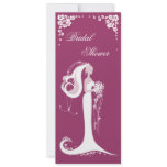 Elegant Bride Bridal Shower Party Announcement