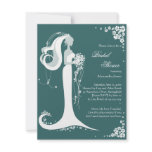 Elegant Bride Bridal Shower Party Announcement
