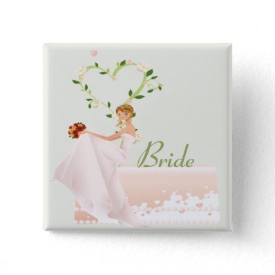Elegant Bride Button