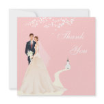 thank you, weddings, couple, romantic, bride and