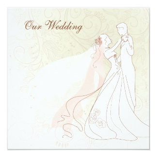 3 Easy Ways To Write Wedding Invitations With Pictures Sle Wedding Invitation From Bride And Groom
