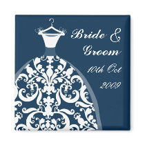 Elegant Bride Save the date Magnet by WeddingBelle92 Elegant Bride Save the date Magnet