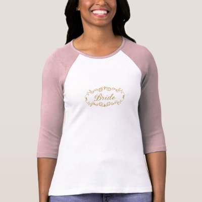Elegant Bride T Shirts by MyElegantWedding