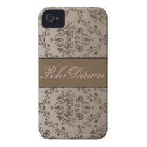 Elegant Brown iPhone case