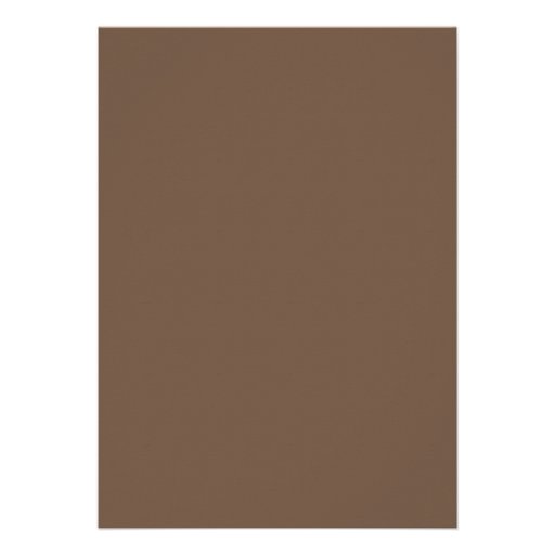 Elegant Brown Wedding Invitations