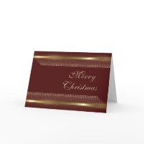Elegant Burgandy and Gold cards