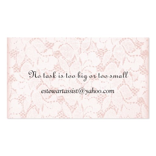 Elegant business Card (back side)