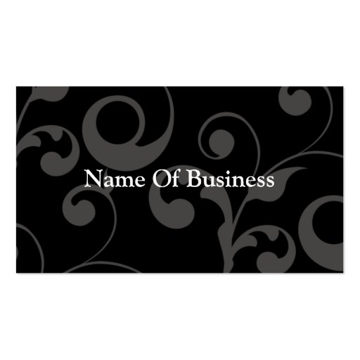 Elegant Business Cards Template (front side)