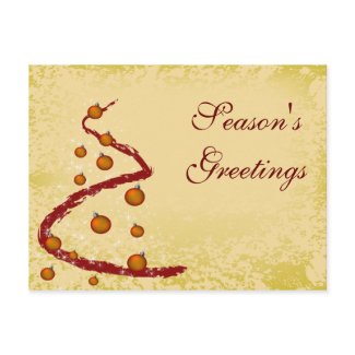 elegant business holiday Greeting PostCards postcard