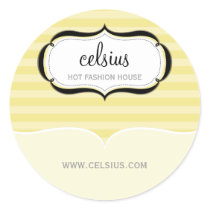 ELEGANT BUSINESS LABEL :: chic boutique 8 stickers
