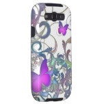 Elegant Butterfly Swirl Samsung Galaxy S3 Cases