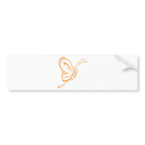 Elegant Butterfly Tattoo Style bumper stickers by graphicdesigner Elegant Butterfly Tattoo Style bumper stickers