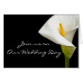 Elegant Cala Lily - Invitation Cards