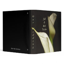 Elegant Calla Lillies Album binders