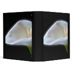Elegant Calla Lily Flowers 11 Modern Vinyl Binder